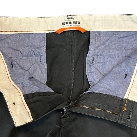 Men’s Dockers Pacific Modern Khaki Pants Black Size 34 x 29 #1038 - Picture 4 of 7